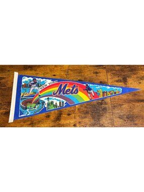 Vintage New York Mets pennant